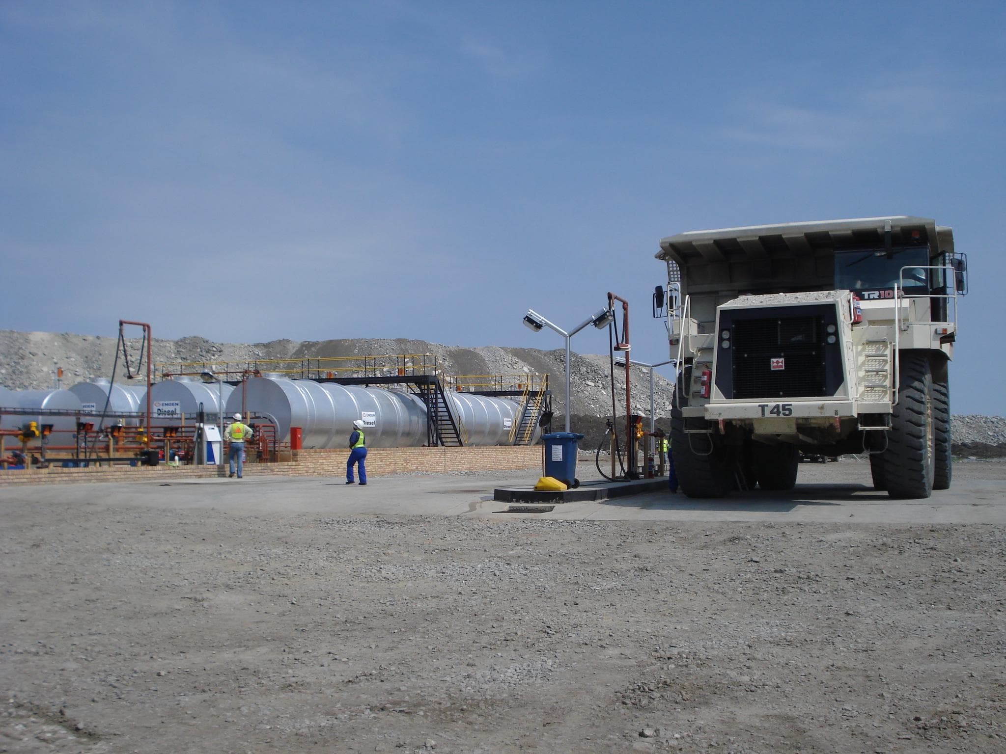 Mining sites & heavy operations